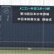 第19回 日本少年野球 中日本秋季大会